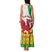 Saint David’s Day Welsh Dragon Family Matching Tank Maxi Dress and Hawaiian Shirt Dydd Gwyl Dewi Hapus - Wonder Print Shop