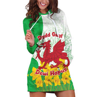 Saint David’s Day Welsh Dragon Hoodie Dress Dydd Gwyl Dewi Hapus - Wonder Print Shop