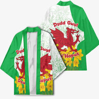Saint David’s Day Welsh Dragon Kimono Dydd Gwyl Dewi Hapus - Wonder Print Shop