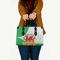 Saint David’s Day Welsh Dragon Leather Bag Dydd Gwyl Dewi Hapus - Wonder Print Shop