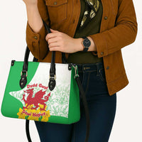Saint David’s Day Welsh Dragon Leather Bag Dydd Gwyl Dewi Hapus - Wonder Print Shop