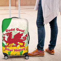 Saint David’s Day Welsh Dragon Luggage Cover Dydd Gwyl Dewi Hapus - Wonder Print Shop