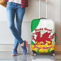 Saint David’s Day Welsh Dragon Luggage Cover Dydd Gwyl Dewi Hapus - Wonder Print Shop
