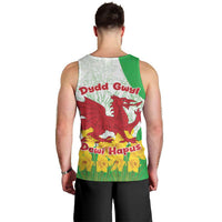 Saint David’s Day Welsh Dragon Men Tank Top Dydd Gwyl Dewi Hapus - Wonder Print Shop