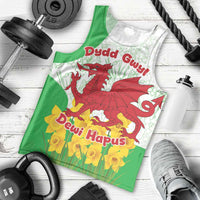 Saint David’s Day Welsh Dragon Men Tank Top Dydd Gwyl Dewi Hapus - Wonder Print Shop