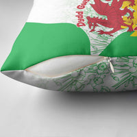 Saint David’s Day Welsh Dragon Pillow Cover Dydd Gwyl Dewi Hapus - Wonder Print Shop