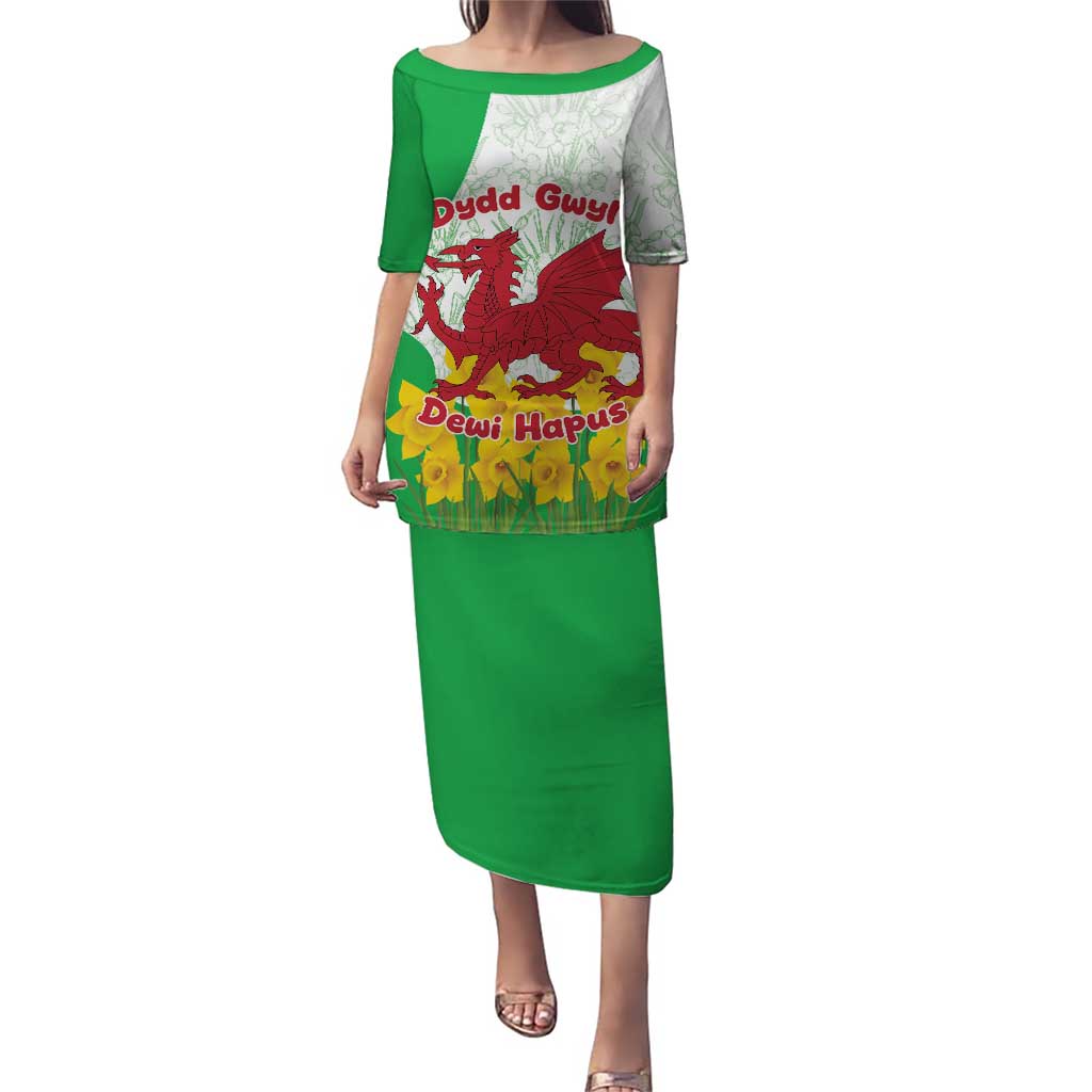 Saint David’s Day Welsh Dragon Puletasi Dydd Gwyl Dewi Hapus - Wonder Print Shop