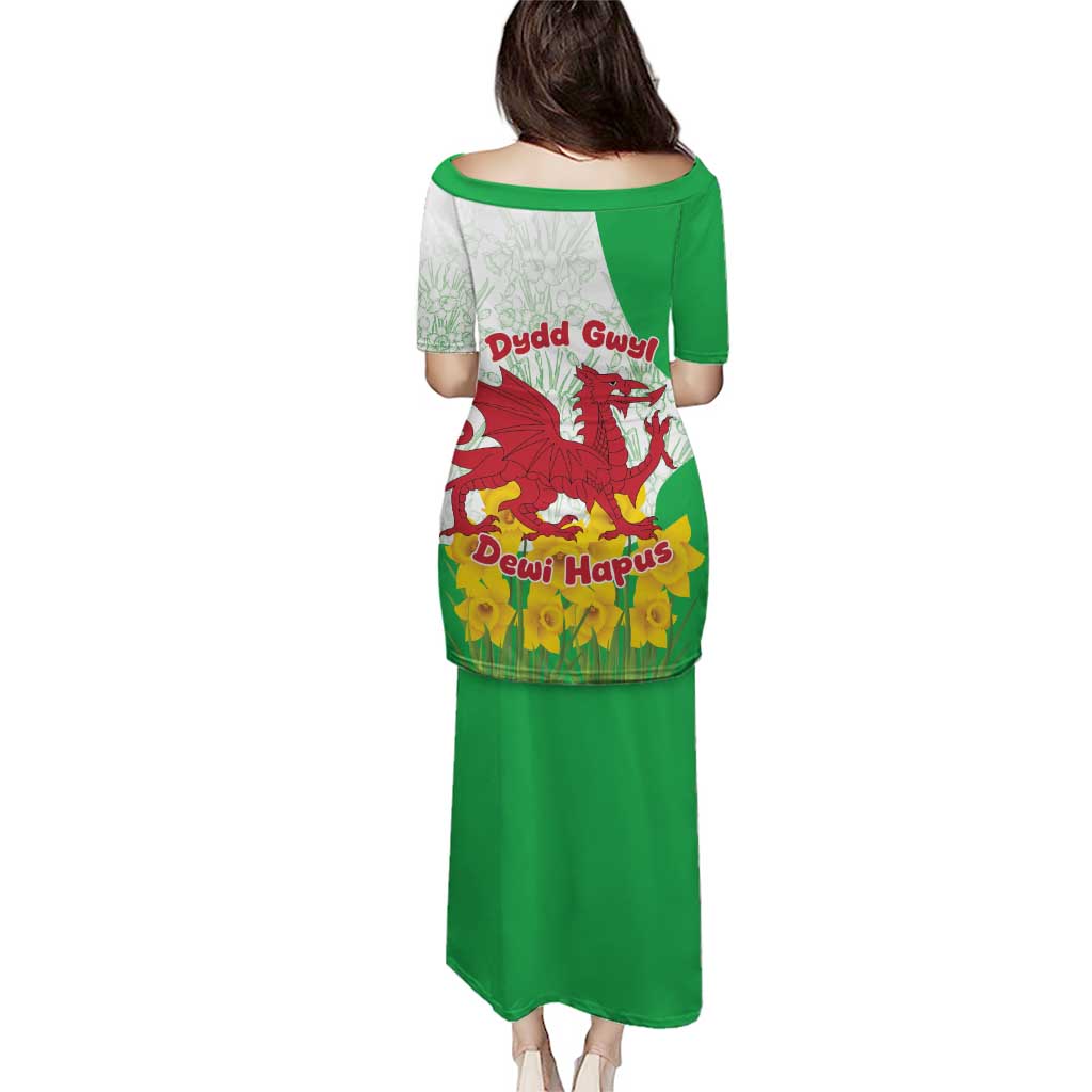 Saint David’s Day Welsh Dragon Puletasi Dydd Gwyl Dewi Hapus - Wonder Print Shop