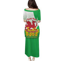 Saint David’s Day Welsh Dragon Puletasi Dydd Gwyl Dewi Hapus - Wonder Print Shop