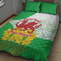 Saint David’s Day Welsh Dragon Quilt Bed Set Dydd Gwyl Dewi Hapus - Wonder Print Shop
