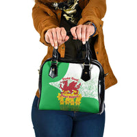 Saint David’s Day Welsh Dragon Shoulder Handbag Dydd Gwyl Dewi Hapus - Wonder Print Shop