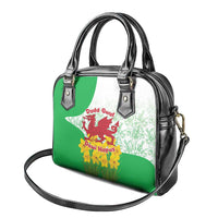 Saint David’s Day Welsh Dragon Shoulder Handbag Dydd Gwyl Dewi Hapus - Wonder Print Shop