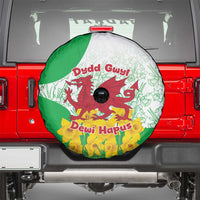 Saint David’s Day Welsh Dragon Spare Tire Cover Dydd Gwyl Dewi Hapus - Wonder Print Shop
