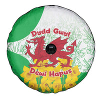 Saint David’s Day Welsh Dragon Spare Tire Cover Dydd Gwyl Dewi Hapus - Wonder Print Shop