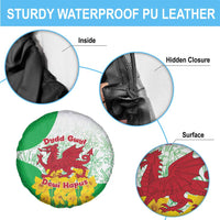 Saint David’s Day Welsh Dragon Spare Tire Cover Dydd Gwyl Dewi Hapus - Wonder Print Shop