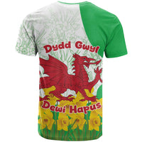 Saint David’s Day Welsh Dragon T Shirt Dydd Gwyl Dewi Hapus - Wonder Print Shop
