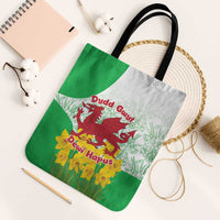 Saint David’s Day Welsh Dragon Tote Bag Dydd Gwyl Dewi Hapus - Wonder Print Shop