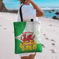 Saint David’s Day Welsh Dragon Tote Bag Dydd Gwyl Dewi Hapus - Wonder Print Shop
