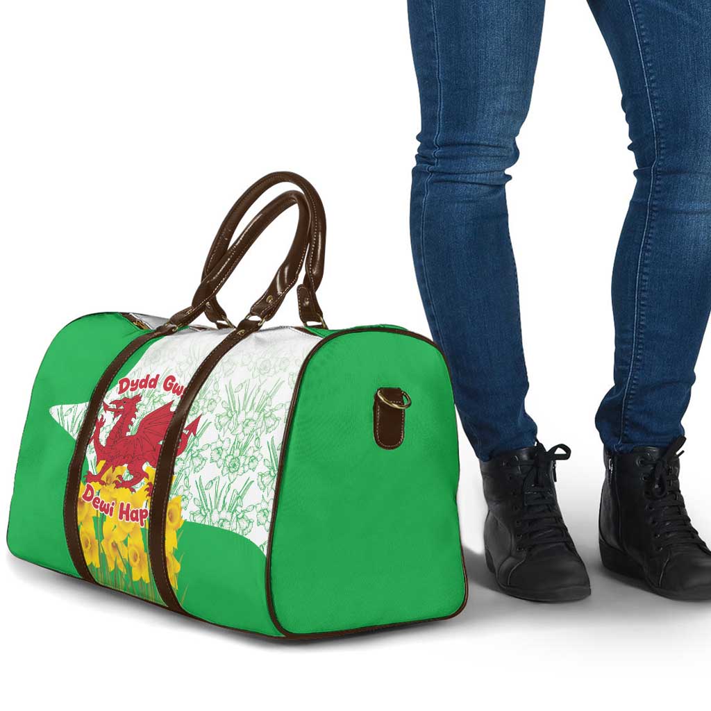 Saint David’s Day Welsh Dragon Travel Bag Dydd Gwyl Dewi Hapus - Wonder Print Shop