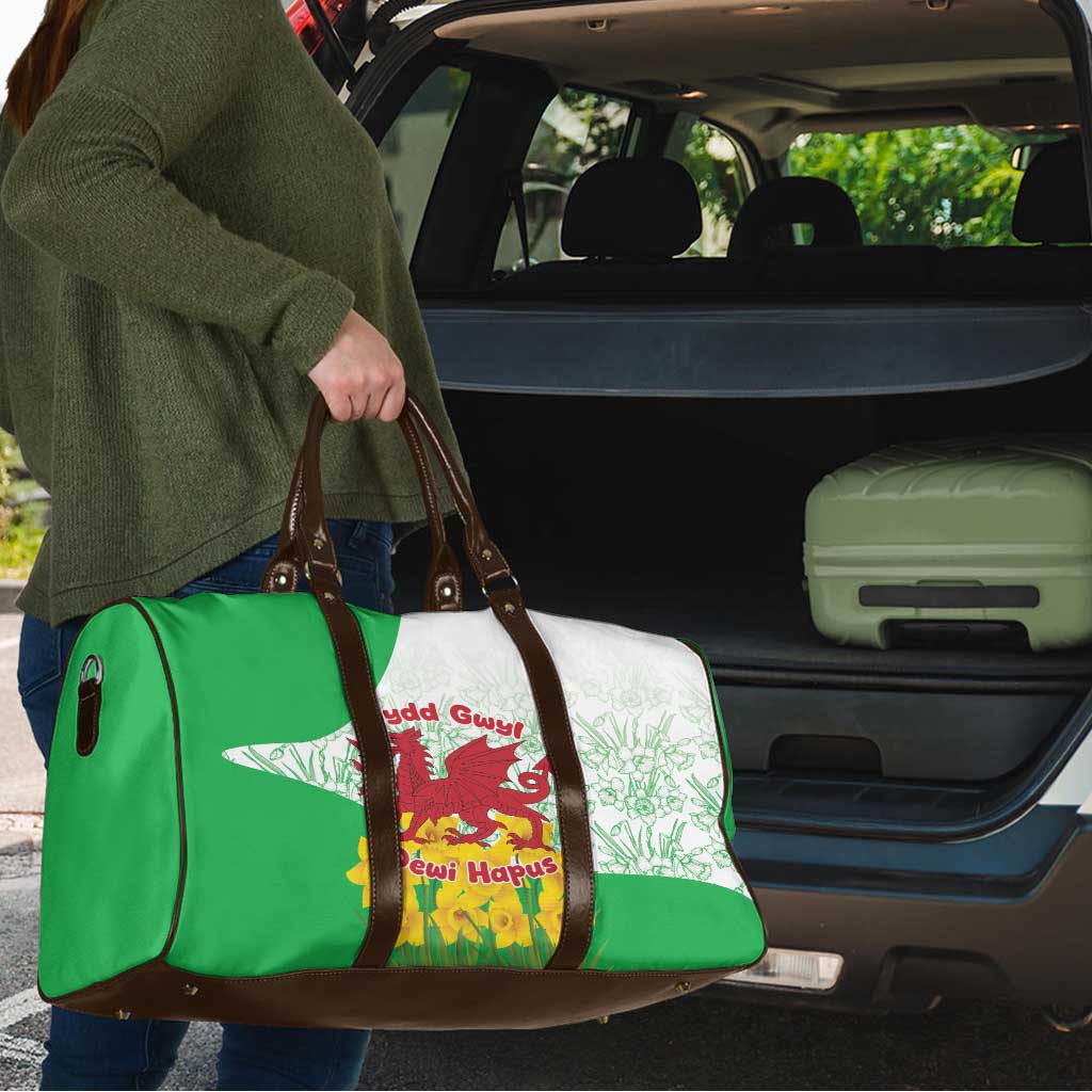 Saint David’s Day Welsh Dragon Travel Bag Dydd Gwyl Dewi Hapus - Wonder Print Shop