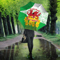 Saint David’s Day Welsh Dragon Umbrella Dydd Gwyl Dewi Hapus - Wonder Print Shop