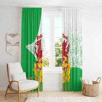 Saint David’s Day Welsh Dragon Window Curtain Dydd Gwyl Dewi Hapus - Wonder Print Shop