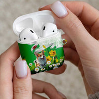 Wales Corgi Daffodil AirPods Case Playful Welsh Dog - Wonder Print Shop
