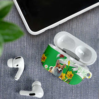 Wales Corgi Daffodil AirPods Case Playful Welsh Dog - Wonder Print Shop