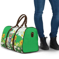 Wales Corgi Daffodil Travel Bag Playful Welsh Dog - Wonder Print Shop