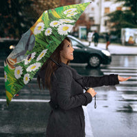 Wales Corgi Daffodil Umbrella Playful Welsh Dog - Wonder Print Shop