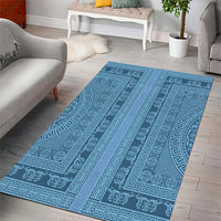 Greek Key Pattern Area Rug Ancient Meander Geometric Art