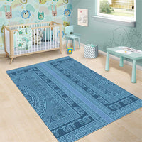 Greek Key Pattern Area Rug Ancient Meander Geometric Art