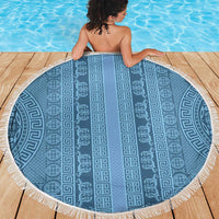 Greek Key Pattern Beach Blanket Ancient Meander Geometric Art