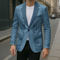 Greek Key Pattern Blazer Ancient Meander Geometric Art