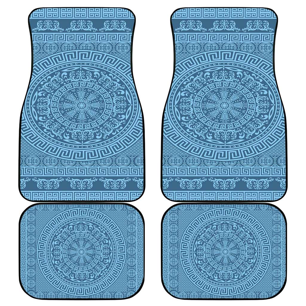 Greek Key Pattern Car Mats Ancient Meander Geometric Art