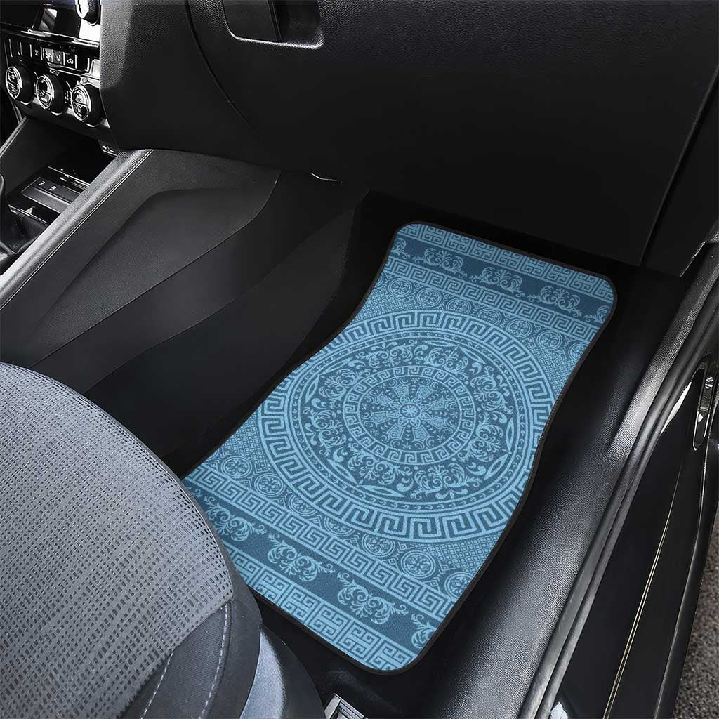 Greek Key Pattern Car Mats Ancient Meander Geometric Art