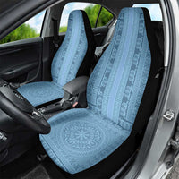 Greek Key Pattern Car Seat Cover Ancient Meander Geometric Art