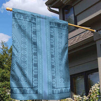 Greek Key Pattern Garden Flag Ancient Meander Geometric Art
