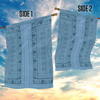Greek Key Pattern Garden Flag Ancient Meander Geometric Art