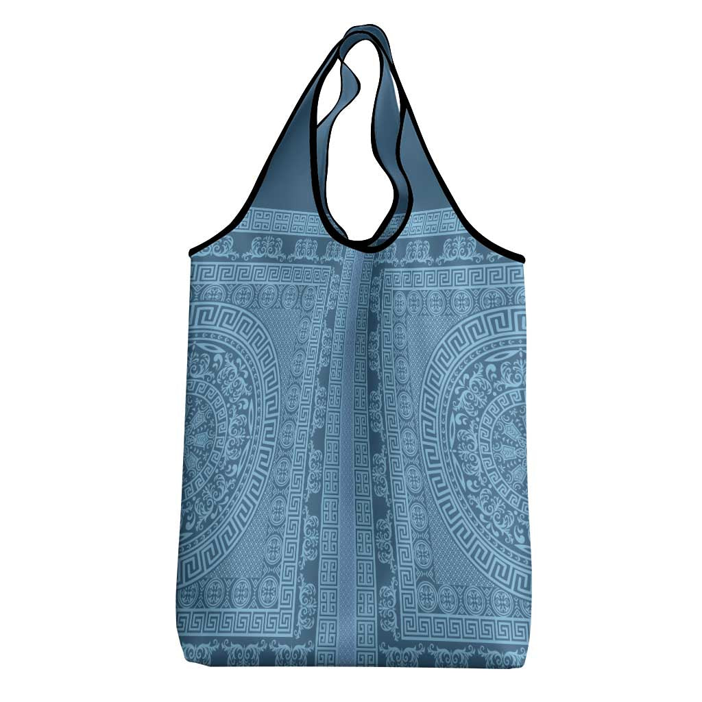 Greek Key Pattern Grocery Bag Ancient Meander Geometric Art