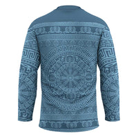 Greek Key Pattern Hockey Jersey Ancient Meander Geometric Art