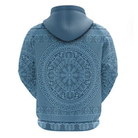 Greek Key Pattern Hoodie Ancient Meander Geometric Art