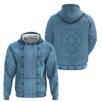 Greek Key Pattern Hoodie Ancient Meander Geometric Art