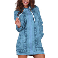 Greek Key Pattern Hoodie Dress Ancient Meander Geometric Art