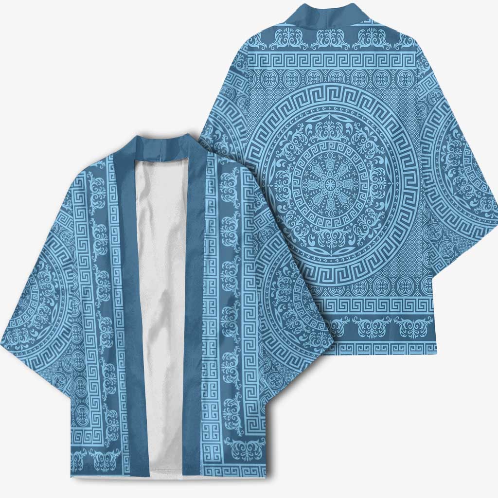 Greek Key Pattern Kimono Ancient Meander Geometric Art