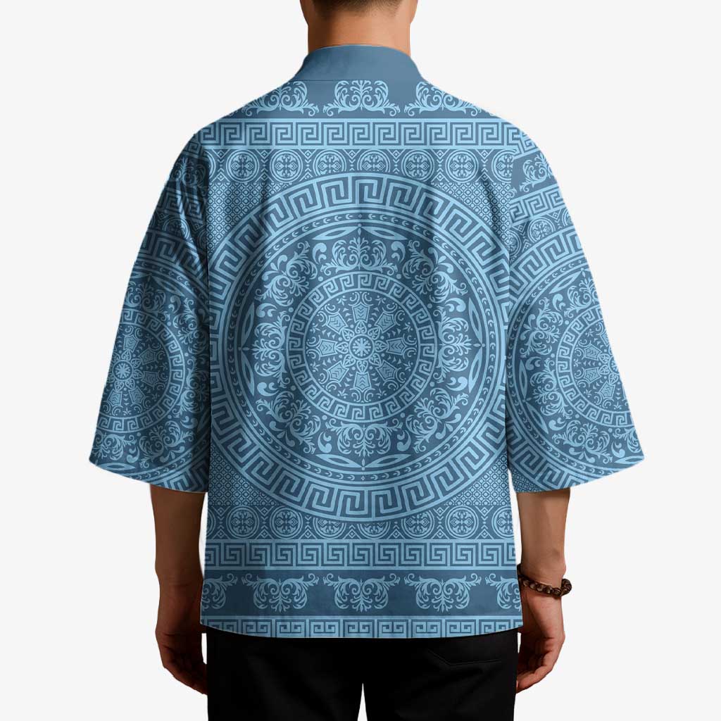 Greek Key Pattern Kimono Ancient Meander Geometric Art