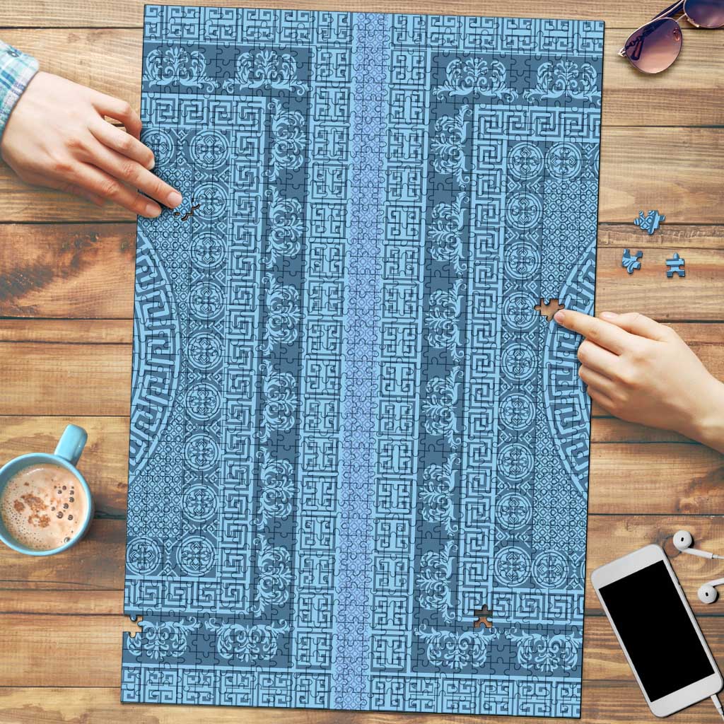 Greek Key Pattern Puzzle Ancient Meander Geometric Art