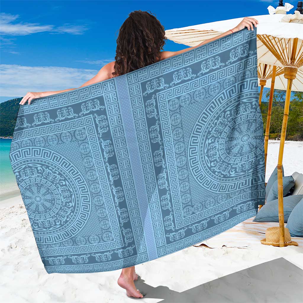 Greek Key Pattern Sarong Ancient Meander Geometric Art