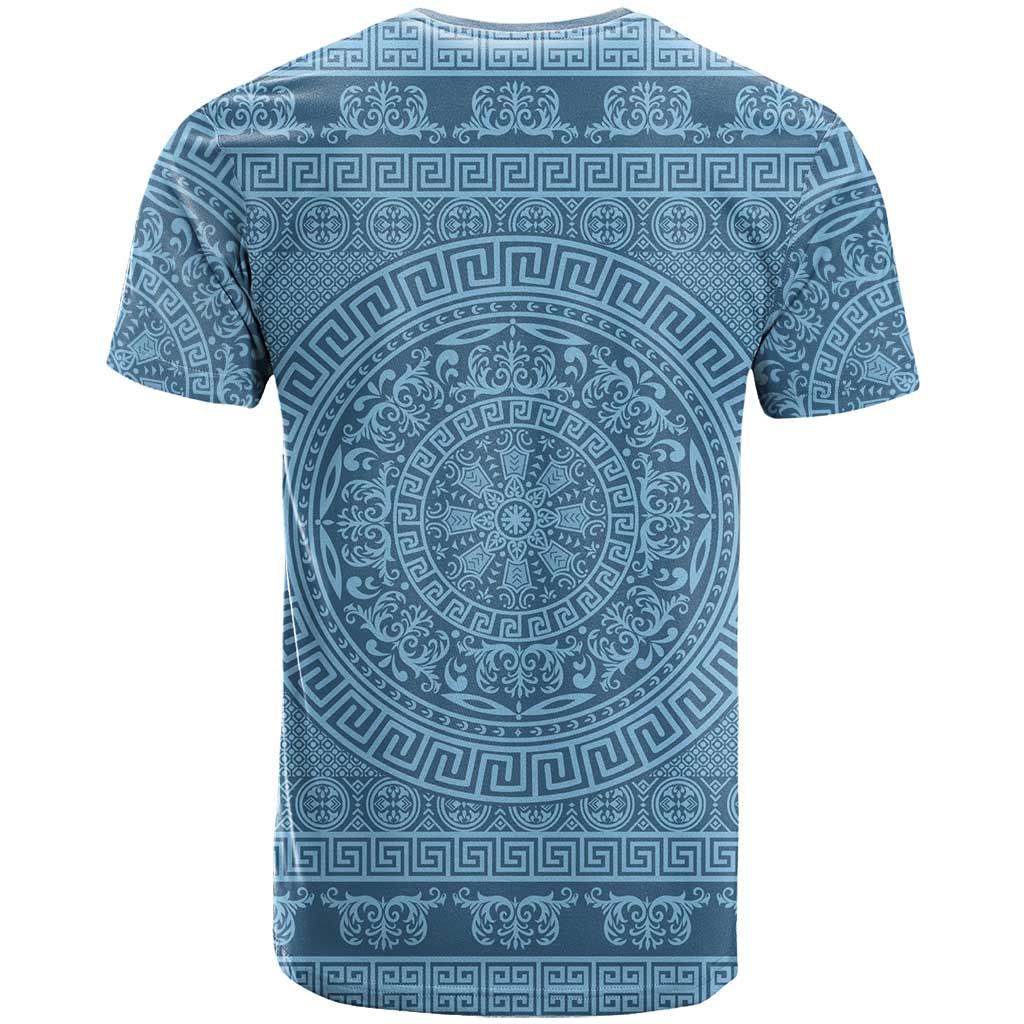 Greek Key Pattern T Shirt Ancient Meander Geometric Art