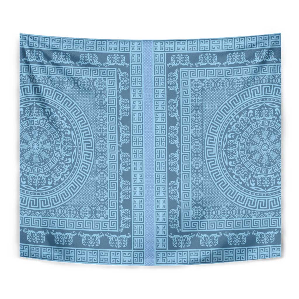 Greek Key Pattern Tapestry Ancient Meander Geometric Art
